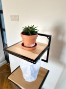 Kwietnik wiszący / półka / styl loft