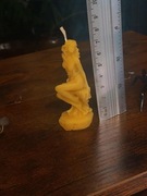 Rusałka świeca z wosku pszczelego