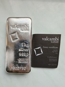Srebrna sztabka 1 kg Valcambi