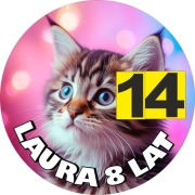 Pan Opłatek na tort - KOTKI (1)