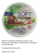 Krem Soft że śluzem ślimaka