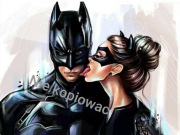 Grafika 70x100cm Batman catwomen