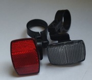 Komplet odblasków rowerowych przód, tył