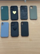 Etui iPhone 11 zestaw 8 szt