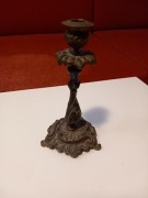 Świecznik mosiądz 22 cm