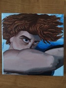 Kopia obrazu "The Fallen Angel", akryl na płótnie 