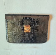 Torebka damska czarna kopertówka 