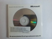 Klucz z płytą Microsoft Office Basic Edition 2003