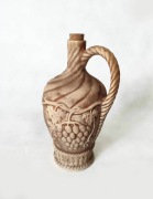 Dzbanek amfora butelka wino nalewki 1 litr z gliny szkliwiony w środku