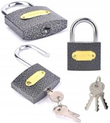 KŁÓDKA NA KLUCZYK JARZMOWA 3x KLUCZYKI METALOWA 50mm.