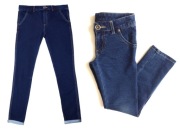 Benetton jegginsy / rurki z miękkiego jeansu