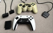 Kontrolery do PS2 + przedluzacz