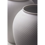 Lyngby Porcelane duży wazon z kolekcji Rhombe