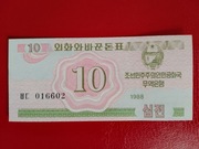 Korea Północna 10 Chon 1988r. P-33 UNC 