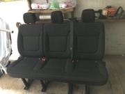 RENAULT TRAFIC III  FOTELE TYLNIE KANAPA ŁAWA TYŁ