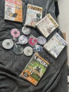 czasopisma komputerowe Linux plus 2005 /6/7/8/9 całe roczniki + CD DvD 