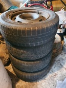 Felgi z oponami 15" 4x108 citroen peugeot