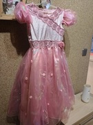 Różowa sukienka na bal księżniczka