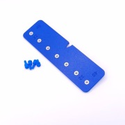 Szablon do wiercenia otworów pod uchwyty i półki meblowe