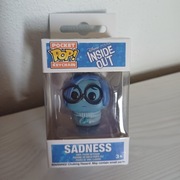 Brelok Pocket Keychain Inside Out W głowie się nie mieści Sadness smutek 