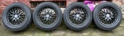 Komplet 4 felg aluminiowych Dotz z oponami GoodYear 215/60R17 do VW T5