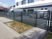 kompletne ogrodzenia panelowe różne warianty