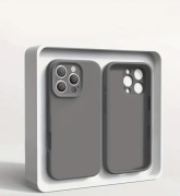 Etui na telefon - Luksusowe etui Iphone 13 Pro bumper Ciemnoszary  Gunmetal