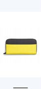 MINI portfel bawełna żółto czarny