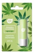 Life Pomadka z organicznym olejem konopnym