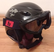 Kask narciarski ROSSIGNOL Toxic Black roz: L / 60 cm + gogle BRENDA
