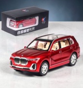 Model 1:24 BMW X7 Czerwone 