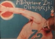 Plakat Jerzy Czerniawski Młodzieżowe Dni Olimpijczyka