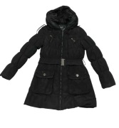 Kurtka damska zimowa ocieplana rozm. M czarna ciepła