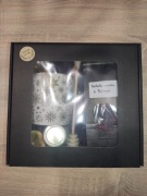 MINI BOX dla Niego zestaw prezentowy kubek złote gwiazdy święta prezent