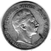 Prusy 5 marek, 1899 r niski naład