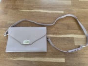 Torebka skóra kopertówka wesele nude beż Rylko Ryłko