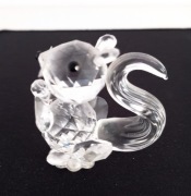 Kryształowa figurka wiewiórka