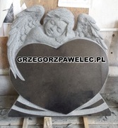 Pracownia rzeźbiarska - Rzeźba nagrobna z granitu / kamienia