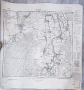 Przedwojenna oryg. mapa topograficzna  Proskau 3197 (1937) Messtichblatt 
