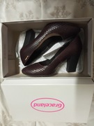 Buty na obcasie na słupku szpilki obcasy słupki skóra naturalna Best But