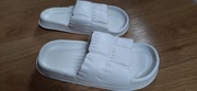 Białe klapki damskie miękkie wygodne EVA rozmiar 36–37