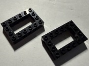LEGO TECHNIC BRICK RAMKA 4x6 CZARNE 32531 2 szt.