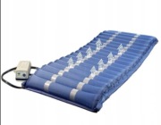 MATERAC PRZECIWODLEŻYNOWY ANTYODLEŻYNOWY Z MIKROWENTYLACJĄ CICHA POMPA