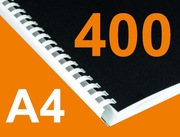 Podręcznik ksero A4 mono do 400 stron + bindowanie
