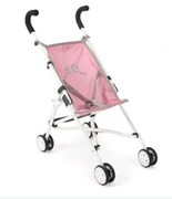 Bayer Chic 601 36 - Różowy Wózek Dla Lalek Typu Parasolka