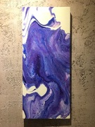 Obraz na płótnie, abstrakcja, 30x70cm