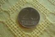 Polska 20 złotych 1990 r. 