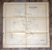 Mapa powiatu wadowickiego, Lata 50te
