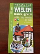 Miasto i Gmina Wieleń mapa 
