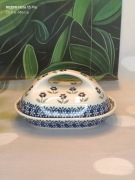 Maselniczka maselnica ceramiczna Bolesławiec